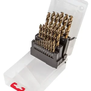 Ekspresowa dostawa Wiertła do metalu HSS-G, 1.0-13.0 mm, zestaw 25 sz